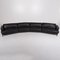 Black Impact Modular Leather 4-Seat Sofa from Roche Bobois 5