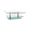 Silver Glass Coffee Table from Ronald Schmitt, Image 1