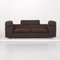 Dark Brown Black Jack Fabric Function Sofa by Steven Schilte for Machalke, Image 4