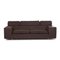 Dark Brown Black Jack Fabric Function Sofa by Steven Schilte for Machalke, Image 1