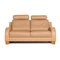 Beige Leather 2-Seat Function Sofa by Volker Laprell for de Sede 1