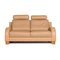 Beige Leather 2-Seat Function Sofa by Volker Laprell for de Sede, Image 1