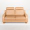 Beige Leather 2-Seat Function Sofa by Volker Laprell for de Sede 9