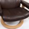 Dark Brown Consul Leather Armchair by Kein Designer for Stressless, Image 3
