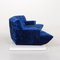 Blue Cloud 7 Velvet Fabric Corner Sofa by Bretz Brothers for Bretz 8