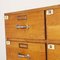 Oak Apothecary Multi-Drawer Chest of Drawers, France, 1950s, Image 3