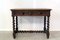 19th Century French Writing Table in Carved Oak with Lion Mask Decor 9