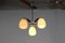 Lampadario vintage in argento, anni '50, Immagine 4