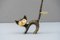 Brass Cat Figurine Ring Holder by Walter Bosse for Herta Baller, 1950s 8