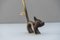 Aro para figuritas en forma de gato de latón de Walter Bosse para Herta Baller, años 50, Imagen 7
