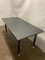 Italian Hand Lacquered Dark Gray Dining Table, 1960s 3