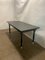 Italian Hand Lacquered Dark Gray Dining Table, 1960s 4