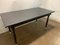 Italian Hand Lacquered Dark Gray Dining Table, 1960s 2