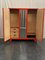 Art Deco Coral Red Cabinet, 1930s, Immagine 7