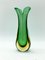 Mid-Century Murano Glass Submerged Vase by Flavio Poli for Seguso, 1960s 1