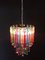 Multicolor Murano Glass Mariangela Chandelier with 107 Triedri, 1982 18