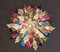 Lustre Mariangela Multicolore en Verre de Murano avec 107 Triedri, 1982 16