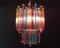 Multicolor Murano Glass Mariangela Chandelier with 107 Triedri, 1982 20