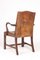 Danish Patinated Leather Armchair, 1940s, Image 6