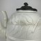 Large Victorian White Salt Glazed Ironstone Teapot with Two Neck, 1860s, Image 4