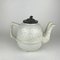 Large Victorian White Salt Glazed Ironstone Teapot with Two Neck, 1860s, Image 3