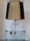 Vintage Crystal Table Lamp with Organza Lampshade, Image 6