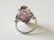 Anello 750 18Kt in stile Art Déco con diamanti e rubini, Immagine 2