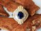 Yellow Gold Ring with Oval-Cut Sapphire Royal Blue 2.5k and Diamonds, Image 3