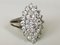 Marquise Ring in White Gold with Diamonds of 2.5 Karats, Image 1