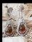 Boucles d'Oreilles Or Blanc 18K Art Deco Diamond & Citrine Jewels, Set de 2 5