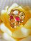 Anello in oro bianco con zaffiro Cabochon de 21k non scaldato di Birmania e diamanti, Immagine 9
