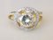 Solitaire Ring aus 18 Karat Gelbem Diamant Karat Moissanite 1.8 9