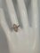 Anello a taglio Navette in oro grigio 0,7 Carati fiancheggiato da diamanti, Immagine 13