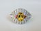 Ring aus 18 Karat Gelbgold in Beryllium Art Deco 1,5 Karat Rubin und Diamanten 7