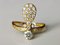 Bague en Or Jaune 18 Carats avec Diamants 6