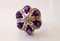 Ring in 18k White Gold Amethyst and Diamond 2