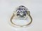 Gold Ring 18k Important 9.92-Karat Sapphire in a Diamond 2