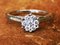 Ring in White Gold 750 18k with Diamonds, Immagine 1