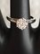 Ring in Weißgold 750 18 Karat mit Diamanten 4