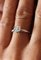 Ring in White Gold 750 18k with Diamonds, Imagen 7