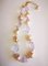 Silver Necklace Baroque Pearls and Rose Quartz 7