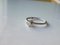 Solitaire Ring in 750 White Gold 18k with Diamond of 0.2 Karat 2