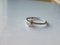 Solitaire Ring in 750 White Gold 18k with Diamond of 0.2 Karat, Image 2