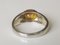 Silver Ring Decorated with Yellow Sapphire of 2.95 Karats 5