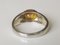 Silver Ring Decorated with Yellow Sapphire of 2.95 Karats, Image 5