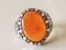 Signet Ring in Silver Carnelian Agate Approximately 12 Carats 8
