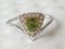 Ring in Natural Green Sapphire Gold Diamond, Image 9