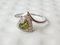 Bague en Saphir Vert Or et Diamant Naturel 4