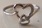 Gold Heart Ring 18k Diamond, Image 4