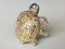Anillo en forma de tortuga de plata 925/1000 pavimentado con diamantes y zafiros multicolor, Imagen 6